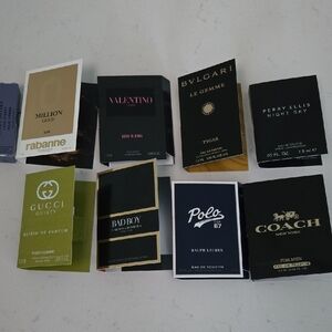 New Never Used Assorted Designer Mens Samples GUCCI VALENTINO BVLGARI POLO COACH